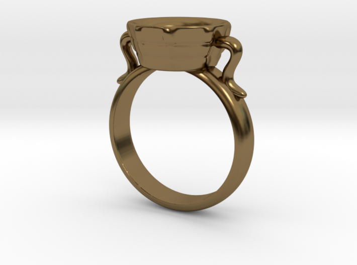 Agape Ring 3d printed 