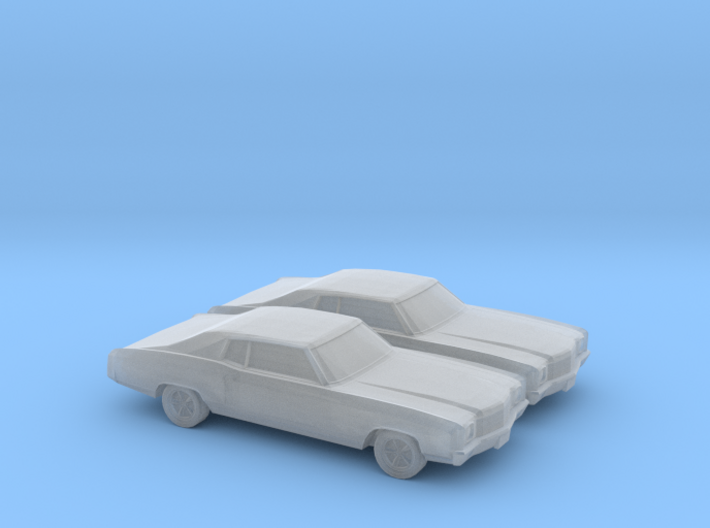 1/160 2X 1970 Chevy Monte Carlo 3d printed