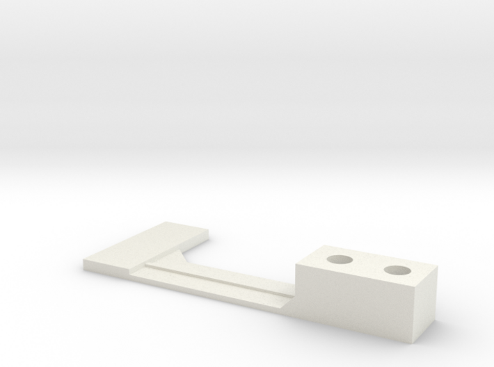 Flipper Switch Mod Bracket/Isolator (Left Side) 3d printed