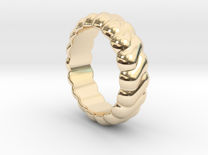 Harmony Ring 18 - Italian Size 18 3d printed