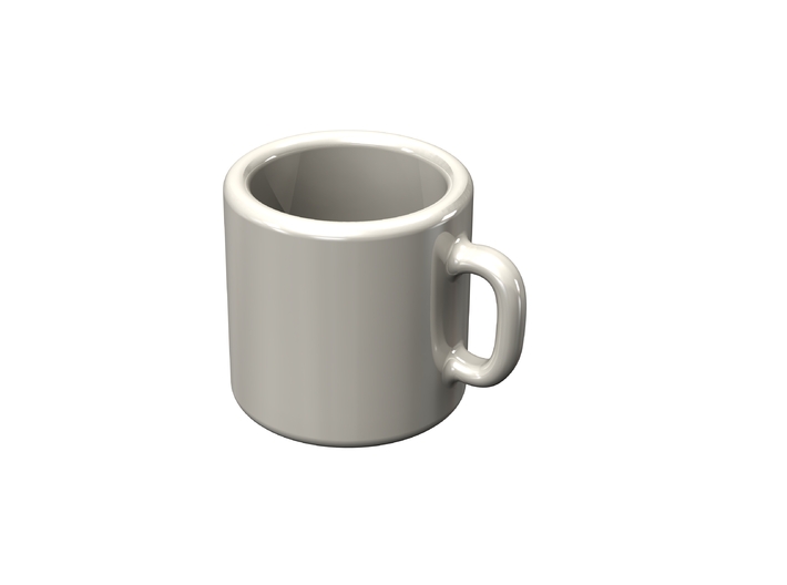 Dollhouse coffee mug 3d printed