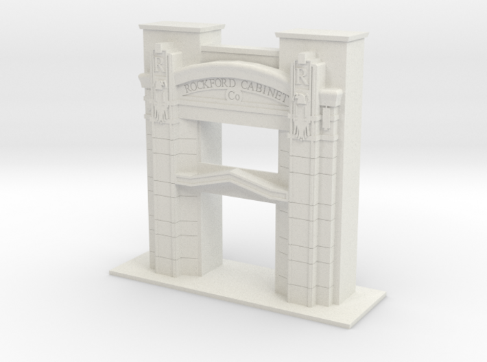 1/48 SCALE ROCKFORD CABINET COMPANY ENTRY 3d printed