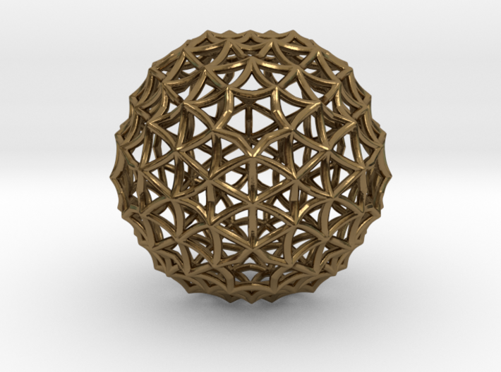 Fractal Geom Sphere 3d printed