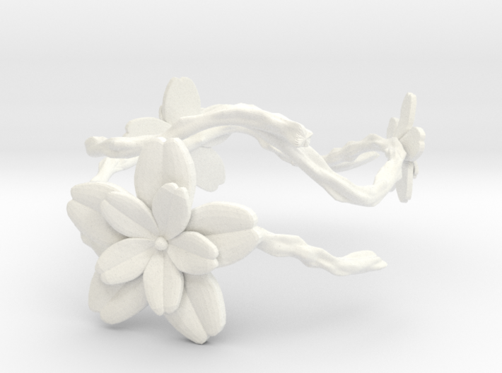 Flower Bracelet 3d printed