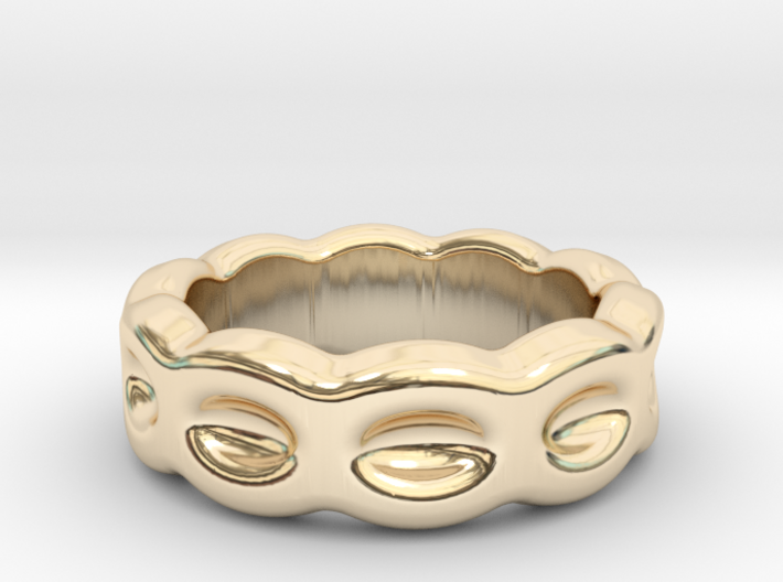 Funny Ring 14 - Italian Size 14 3d printed