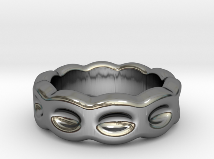 Funny Ring 20 - Italian Size 20 3d printed