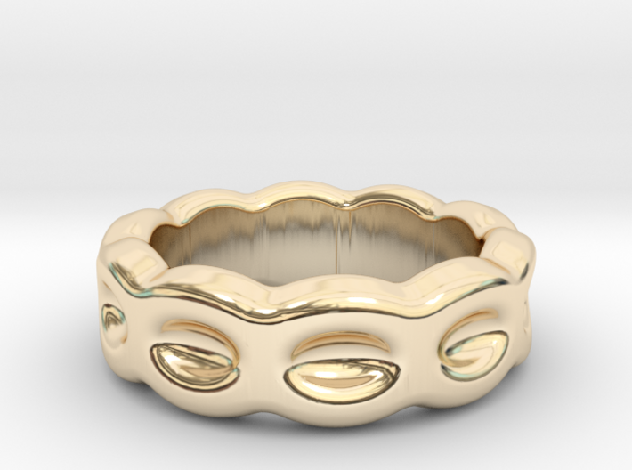 Funny Ring 23 - Italian Size 23 3d printed