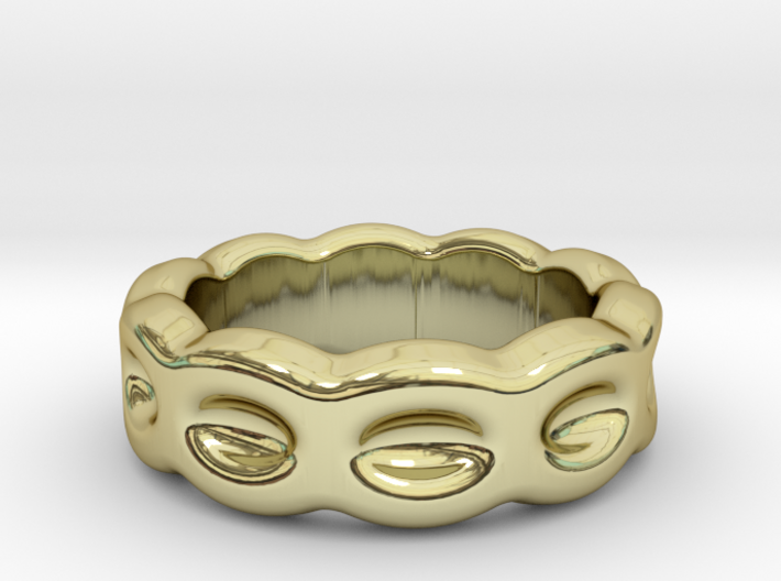 Funny Ring 29 - Italian Size 29 3d printed