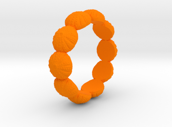 Urchin Ring 1 - US-Size 11 1/2 (21.08 mm) 3d printed