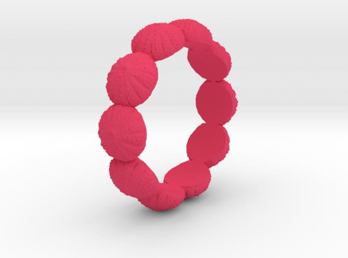 Urchin Ring 1 - US-Size 11 (20.68 mm) 3d printed