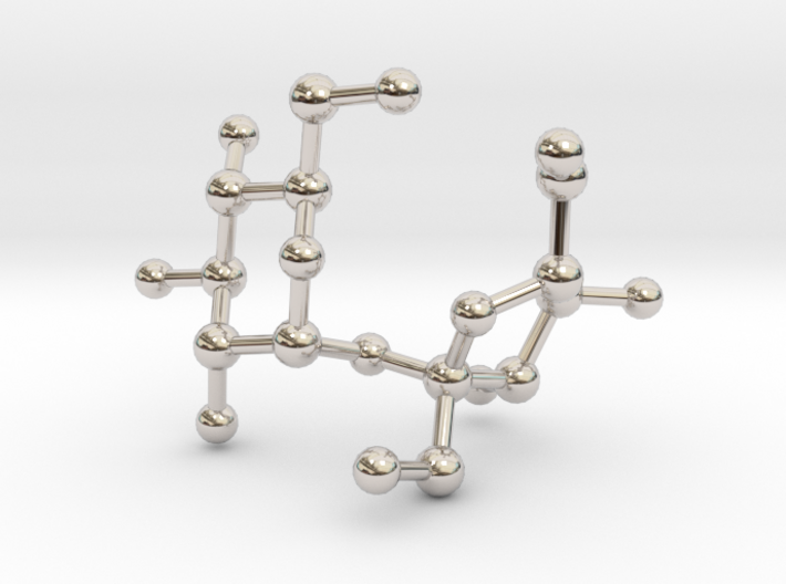 Sucrose (Sugar) BIG Molecule Necklace 3d printed