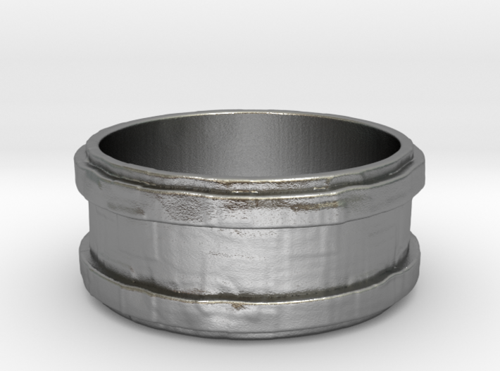 Pirate Ring 1 (Men 10 3/4 ring size) 3d printed