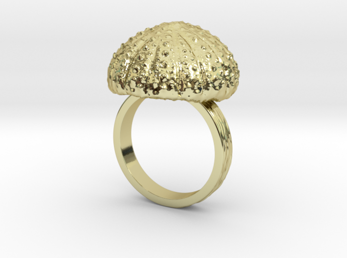 Urchin Statement Ring - US-Size 11 1/2 (21.08 mm) 3d printed