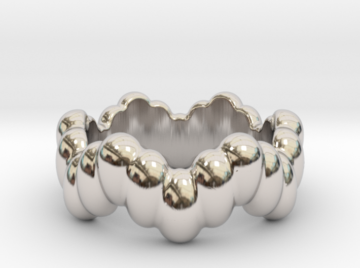 Biological Ring 25 - Italian Size 25 3d printed