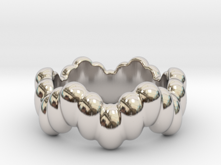 Biological Ring 30 - Italian Size 30 3d printed