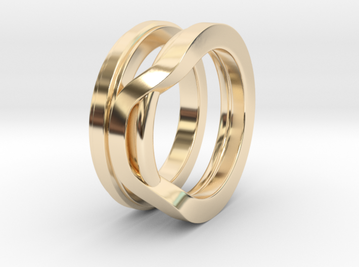 Balem's Ring1 - US-Size 7 1/2 (17.75 mm) 3d printed