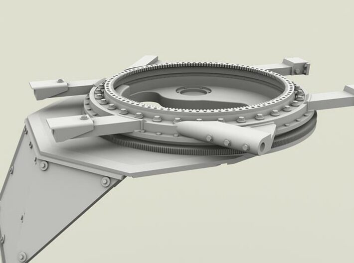 1/35 SPM-35-023A Humvee turret ring, x4 in set 3d printed 