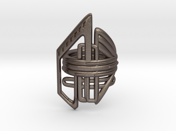 Balem's Ring2 - US-Size 8 (18.19 mm) 3d printed 