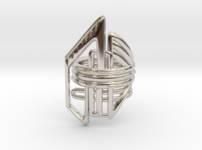 Balem's Ring2 - US-Size 4 (14.86 mm) 3d printed