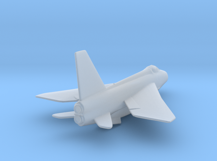 RAF Lightning Rescaled 1to400 3d printed