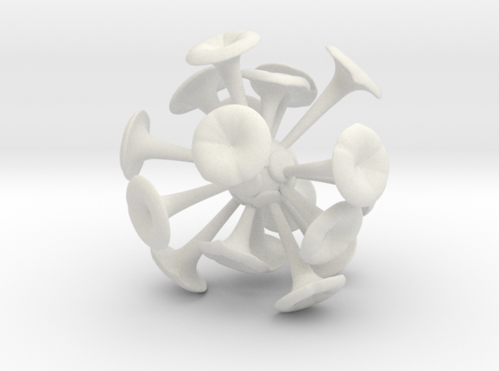 Discosphaera Desk Sculpture 3d printed 