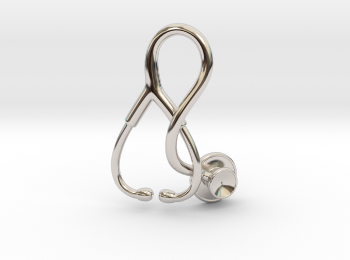 Stethoscope Pendant 3d printed