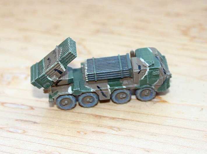 1/200 Tatra 813 RM70 3d printed The model in Greek Army colours, painted by Richard Freeman