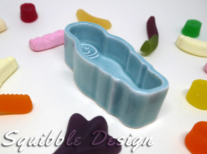 Eskimo Ring Dish - Ceramic 3d printed