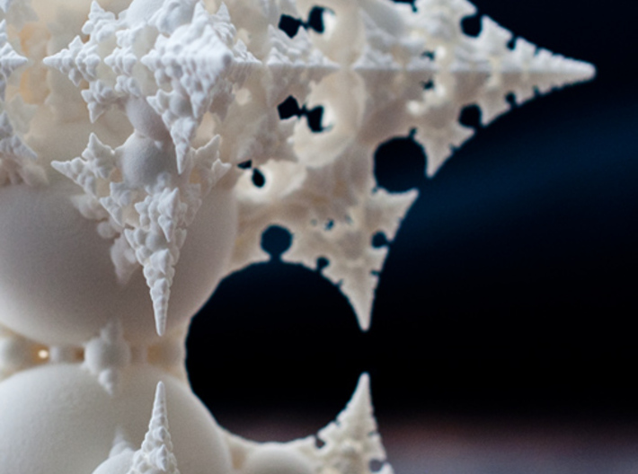 The Holy GRAIL of 3D FRACTALS 3d printed 