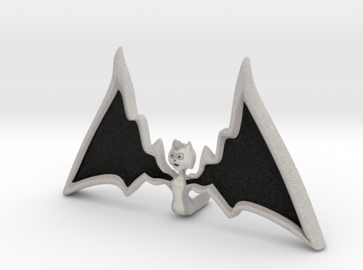 Halloween Hollowed Figurine: WarMaiden Batteeth 3d printed