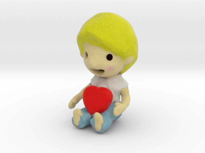 BOY AND LOVE 3d printed