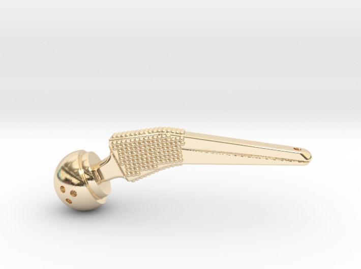 Femoral Prosthesis Keychain 3d printed