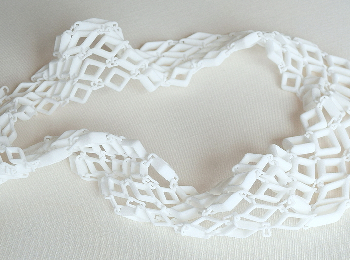 Gregarious Necklace 3d printed 