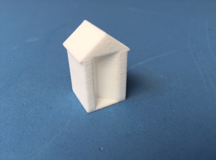 Outhouse (HO) 3d printed