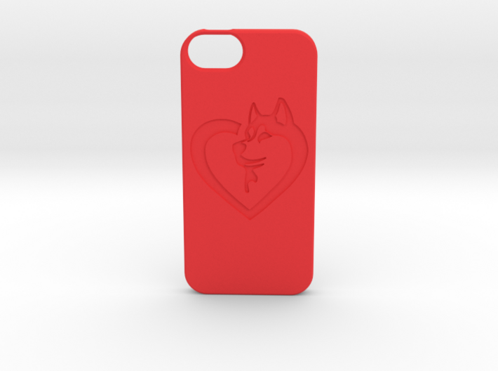 Husky Love iPhone5 Case 3d printed