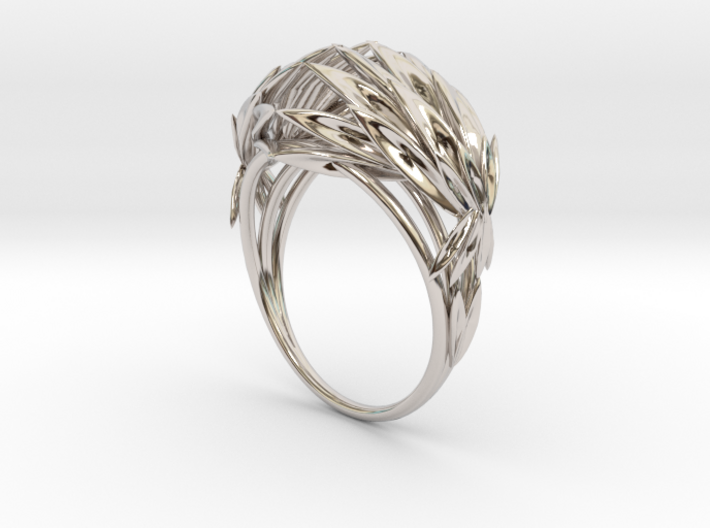 Oath Ring (Size 6) 3d printed
