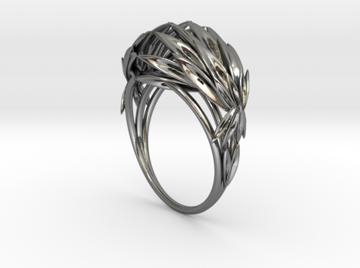 Oath Ring (Size 8) 3d printed