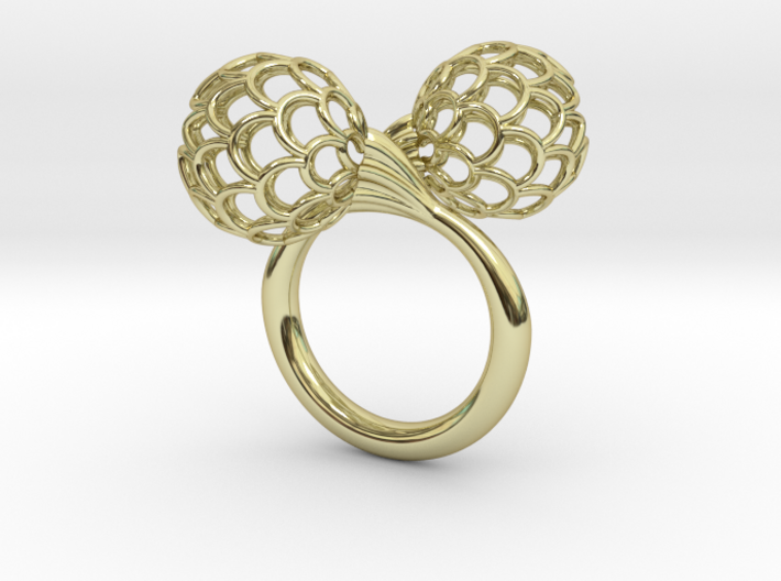 Bloom Ring (Size 6) 3d printed