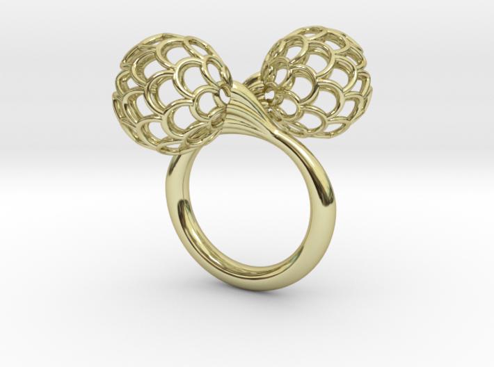 Bloom Ring (Size 5) 3d printed