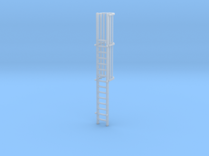 'N Scale' - 15'-4&quot; Ladder For Loadout Bin 3d printed