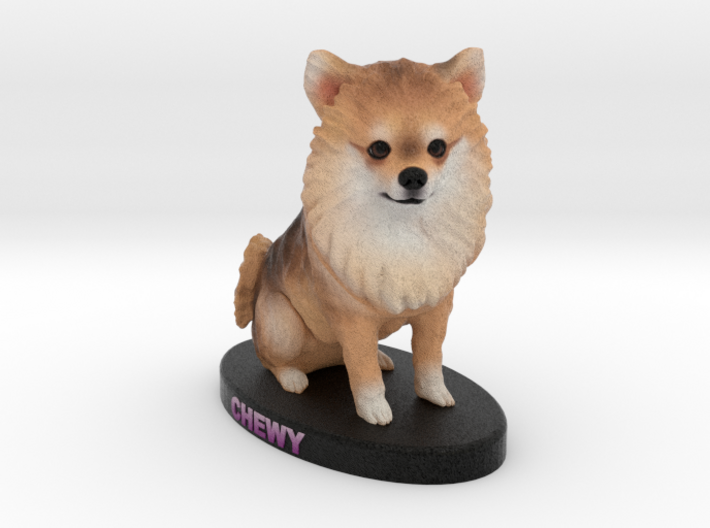 Custom Dog Figurine - Chewy 3d printed