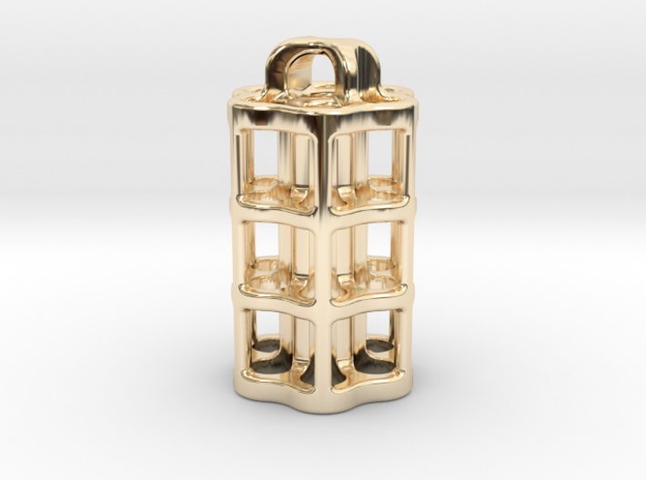 Tritium Lantern 5B (3x22.5mm Vials) 3d printed