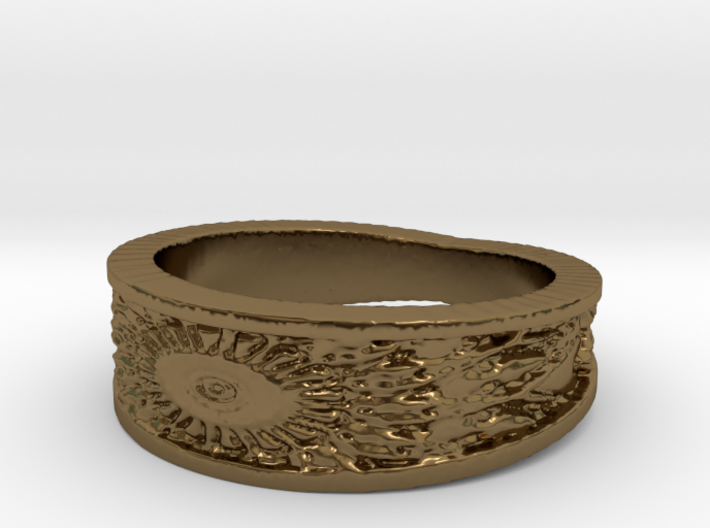 Sunflower Ring Size 7 3d printed