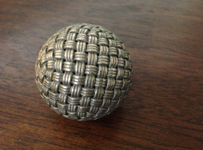 Single Stranded Globe Knot - 320 Facets 3d printed