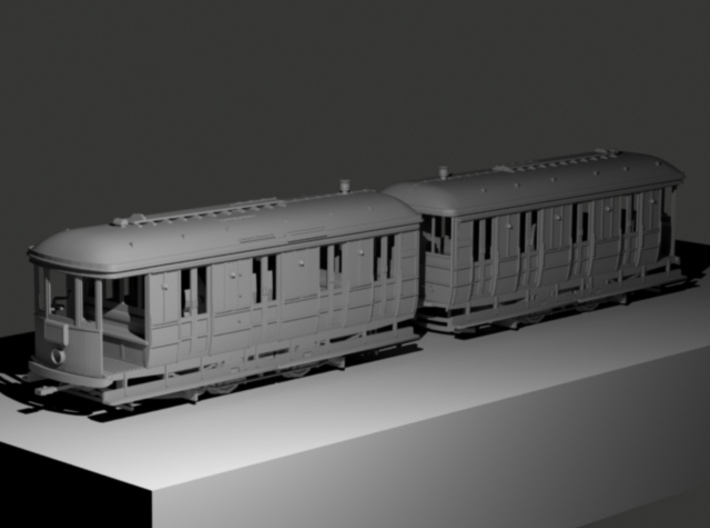 Sydney E class Tram - HO Scale 3d printed 