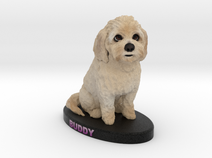 Custom Dog Figurine - Buddy 3d printed