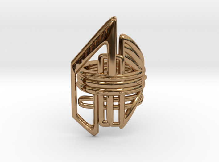 Balem's Ring2 - US-Size 11 1/2 (21.08 mm) 3d printed