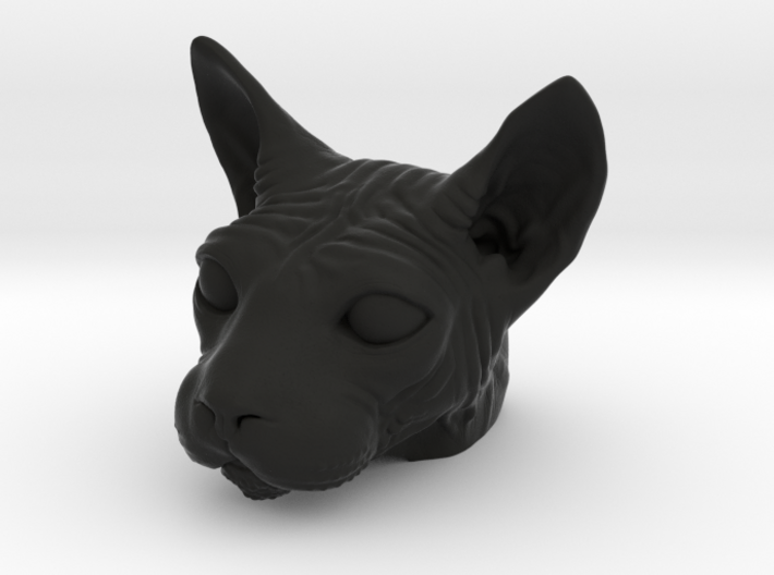 Spinx Cat Head Model 3d printed