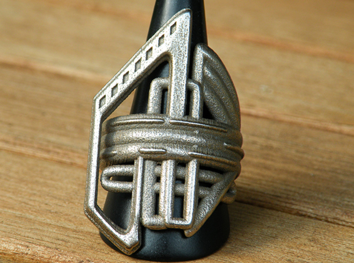 Balem's Ring2 - US-Size 6 (16.51 mm) 3d printed 