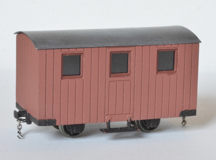 4x 009 FR Quarrymen's carriages Type 3 3d printed